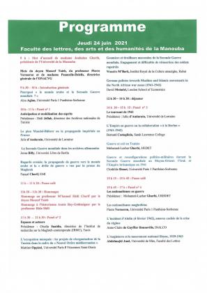 Programme colloque